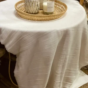 Mantel de Tusor x2,00 Mts Blanco