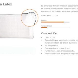 Almohada DeLátex