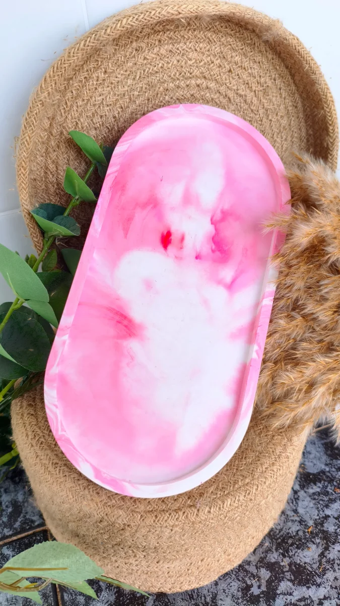 Bandeja Roja Rosa - Imagen 2