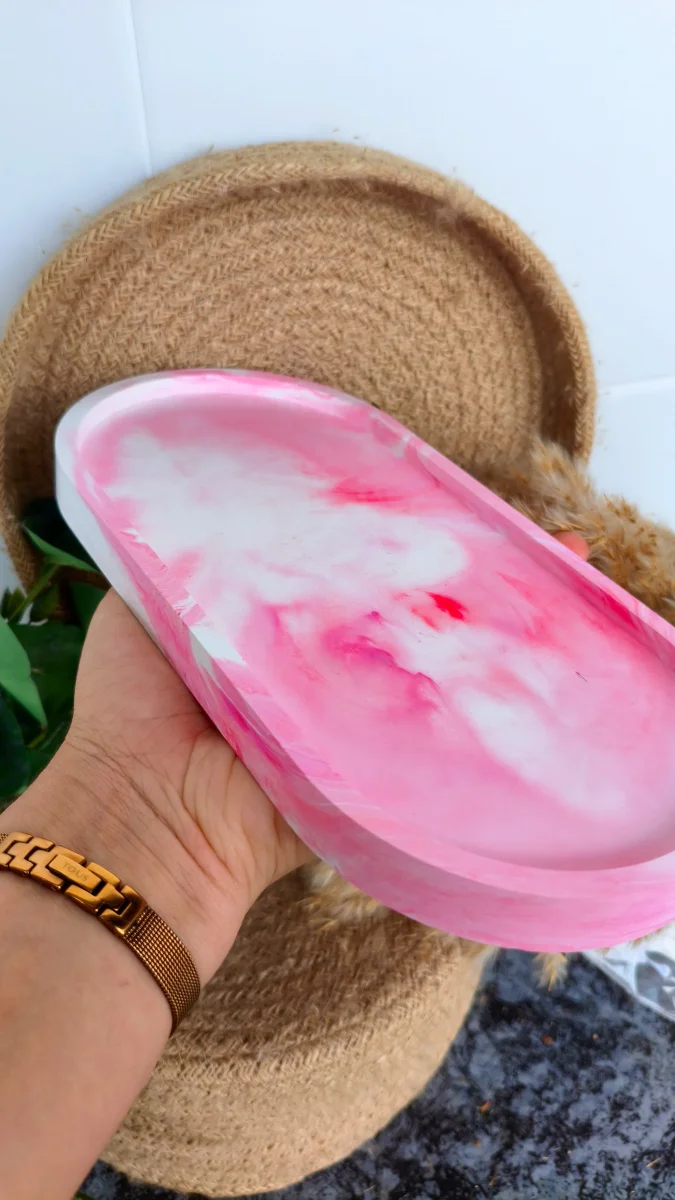 Bandeja Roja Rosa - Imagen 4
