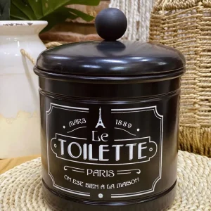 Cesto Toilette Grande Negro