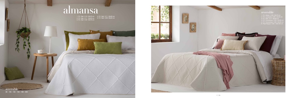 Colcha Jacquard Reversible Almansa - Imagen 2