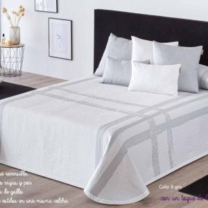 Colcha Piqué Montecarlo Gris