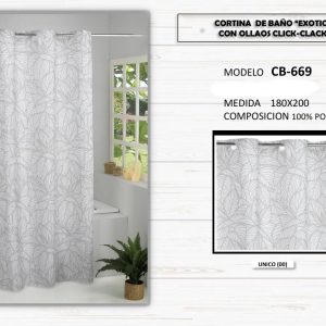 Cortina de Baño Exotic