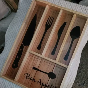 Cajon Porta Cubierto