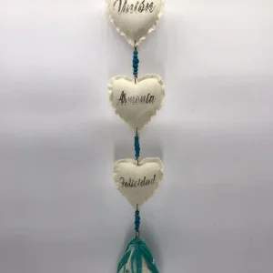 Tira Corazón x3 Aqua