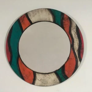 Espejo Redondo Pintado