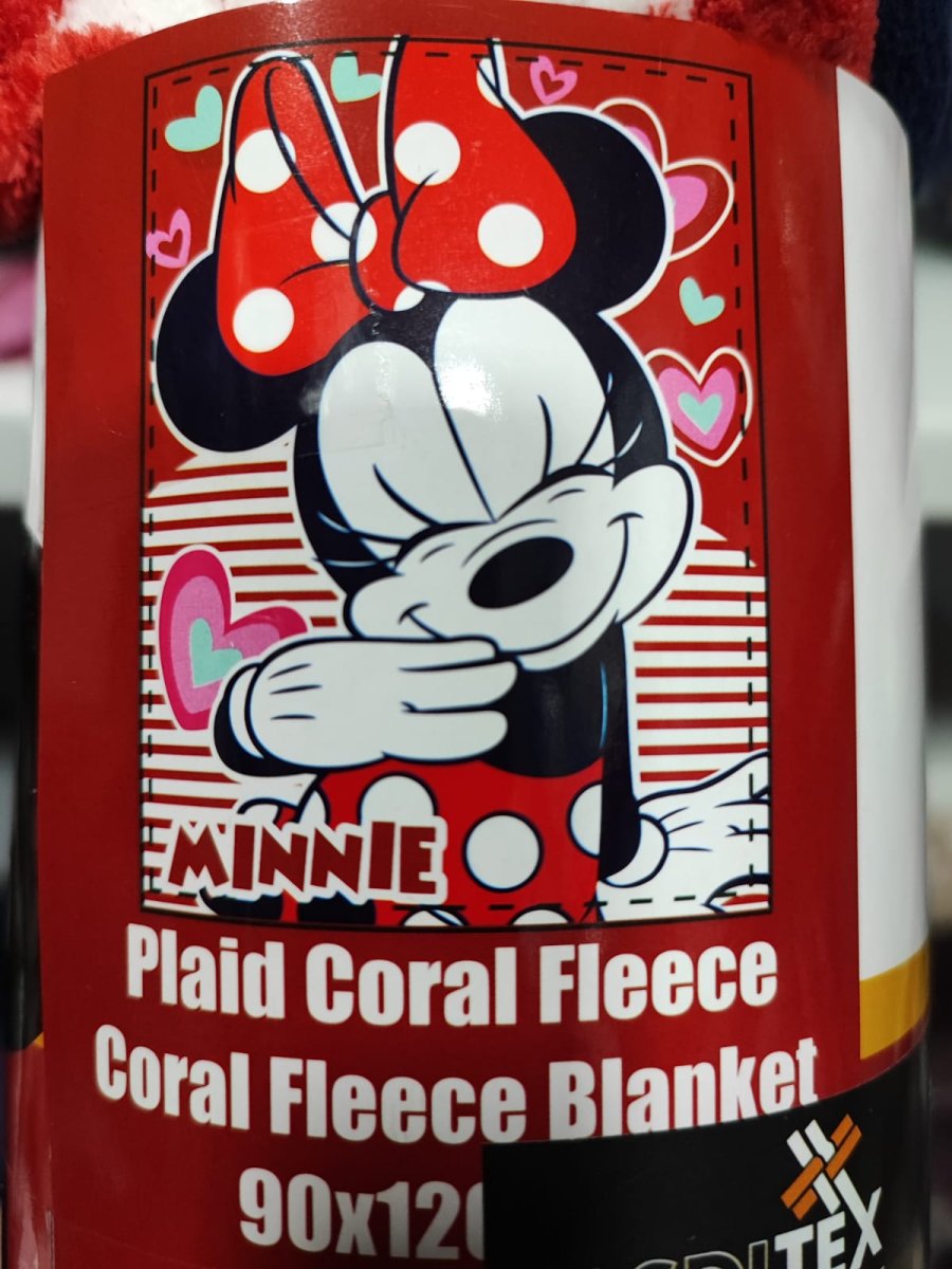 Manta Coralina Minnie