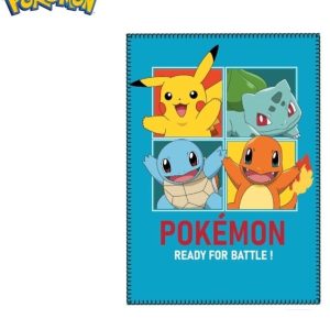 Manta Polar Infantil Pokemon