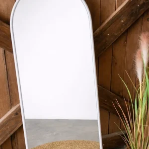 Espejo medio punto 120cm blanco