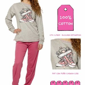 Pijama Mujer 24804 Algodón 100%