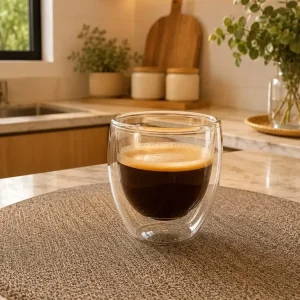 Taza Doble Vidrio Gde