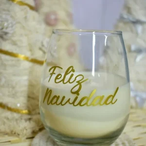 Vela bombe chica navideña